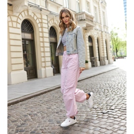 Tênis de couro ecológico Gioya branco 2