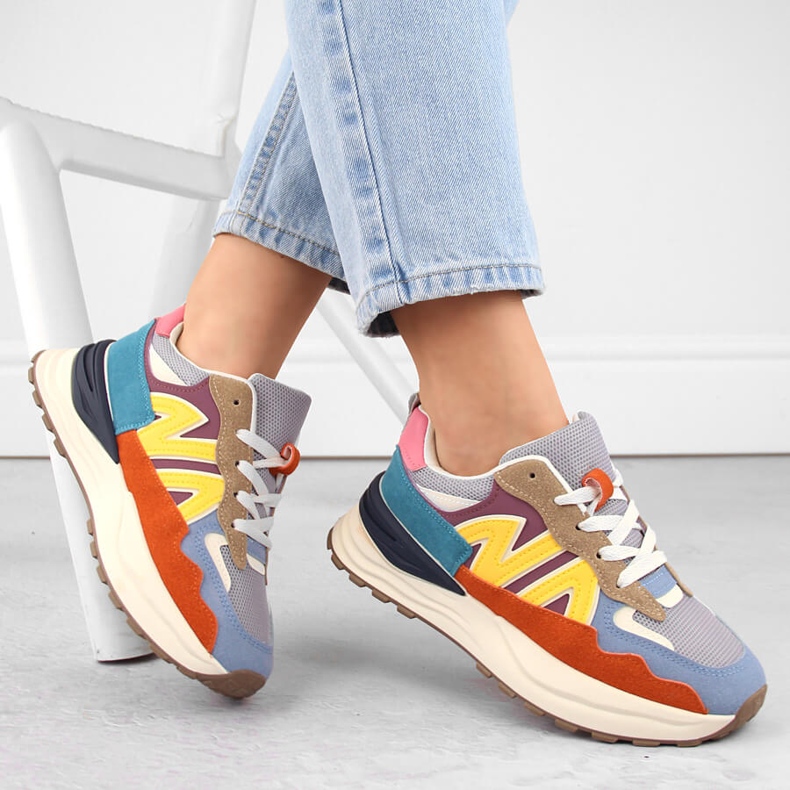 Atletico Calçados esportivos femininos coloridos Atlético 23718 multicolorido 2