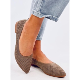 Sapatos de meia amêndoa Balart Khaki castanho 1