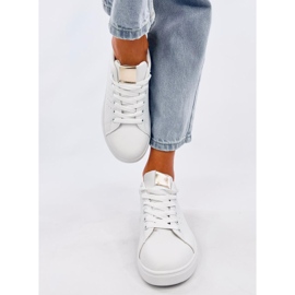 Tênis feminino Heary BRANCO/OURO 1