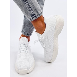 Calçado desportivo Jaussa meia branca branco 1