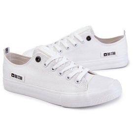 Tênis de baixo material masculino Big Star KK174006 Branco 3