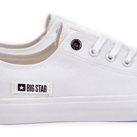 Tênis de baixo material masculino Big Star KK174006 Branco 2