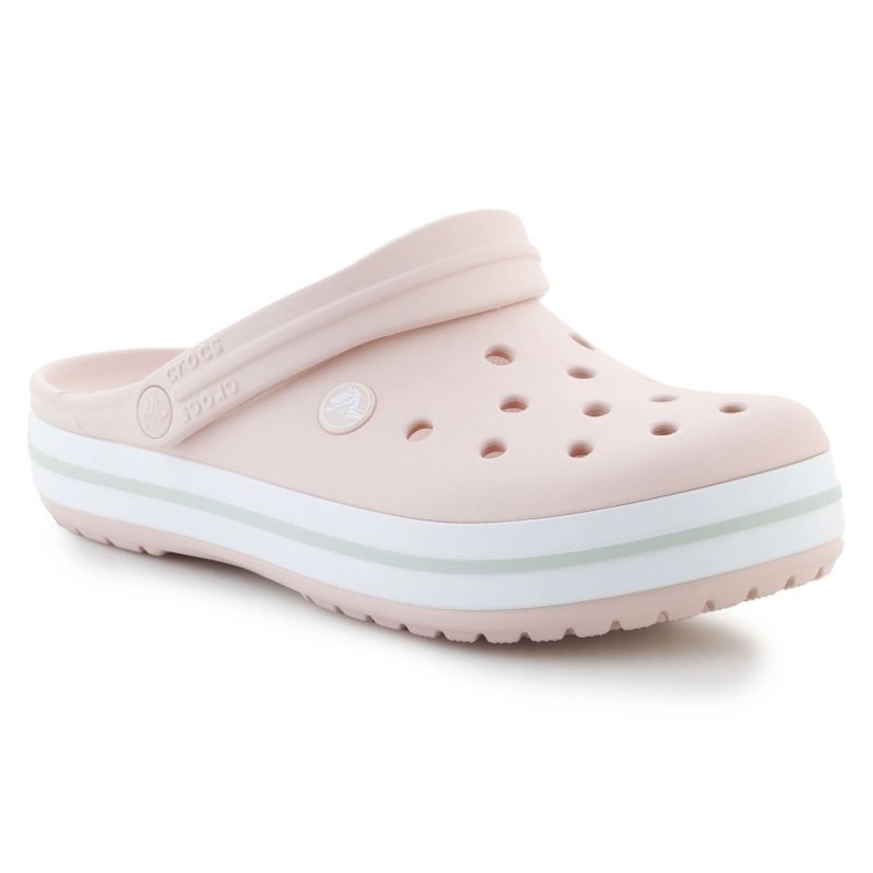 Chinelos Crocs Crocband 11016-6UR rosa 1
