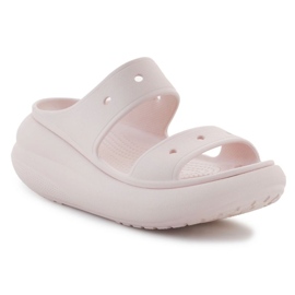 Crocs esmagar a sandália 207670-6ur chinelos rosa 1