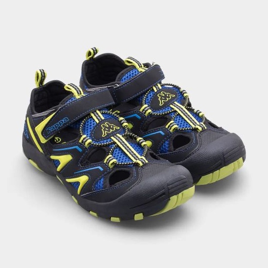 Sandálias Kappa Reminder K 260682K-1133 preto 1