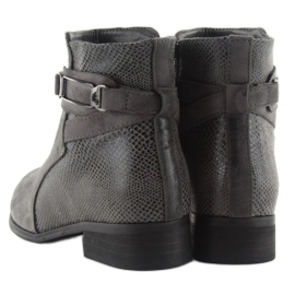 Botas Jodhpur Botas W148 cinza 2