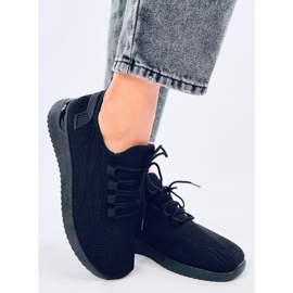 Calçado desportivo com meia preta Guelfi preto 2