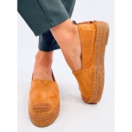 Alpercatas com sola grossa Poulain Camel castanho 1 Alpercatas com sola grossa Poulain Camel castanho 1