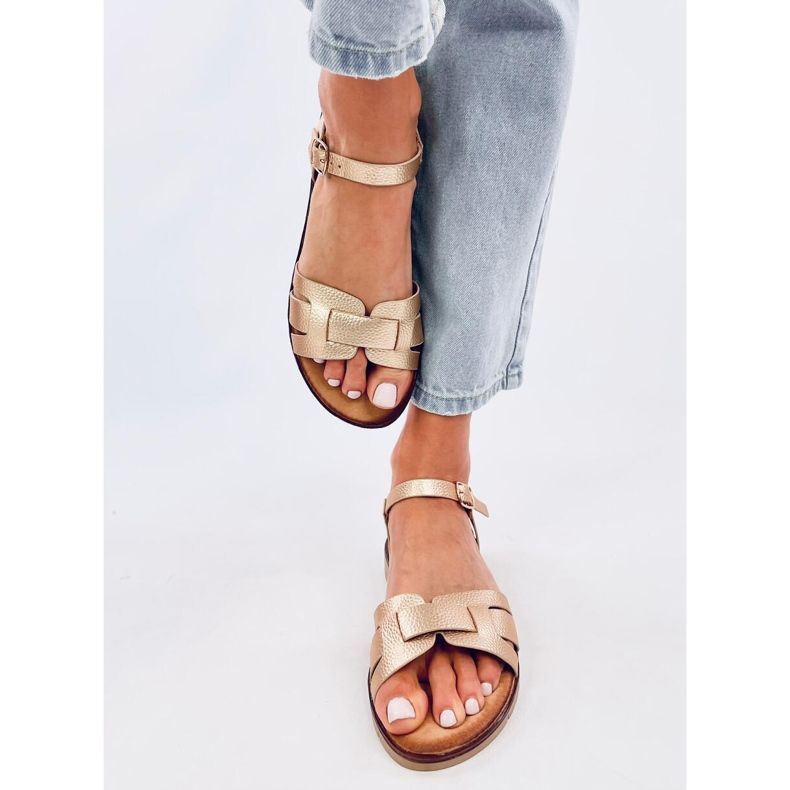Sandálias femininas Capilla Gold dourado 1