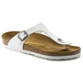 Chinelos Birkenstock Gizeh Bs 0745531 branco 1