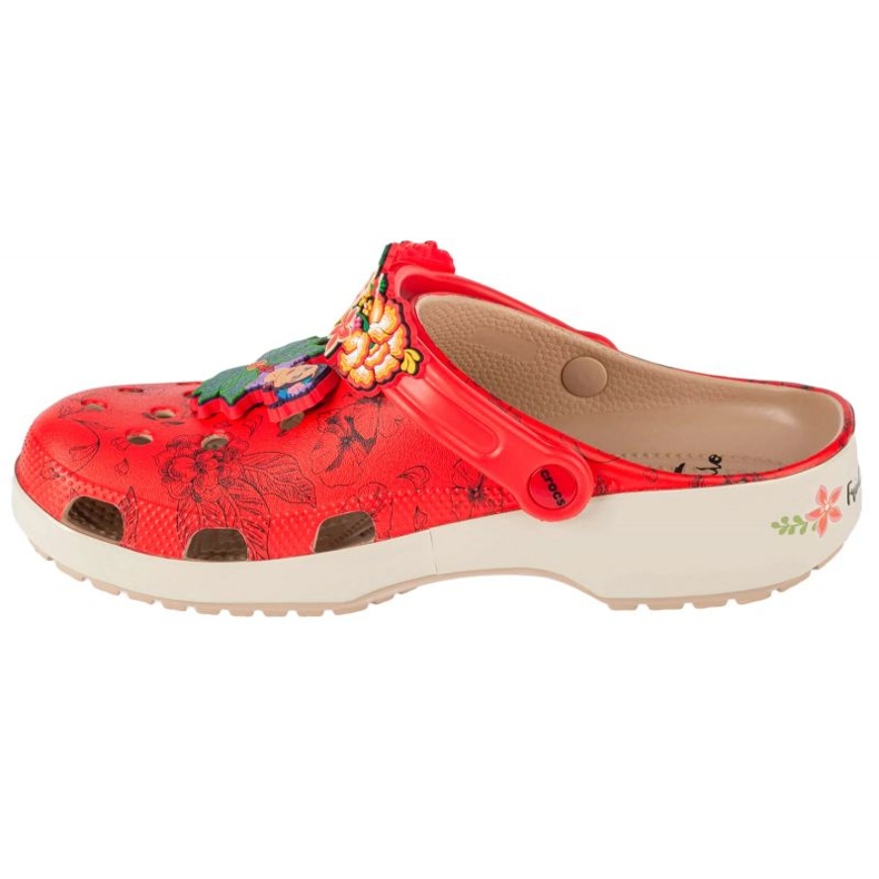 Crocs Tamancos clássicos Frida Kahlo Classic Clog 209450-2Y2 vermelho 1