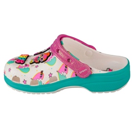 Crocs Lol Surprise Diva Girls Classic Tamanco 209466-100 branco 1