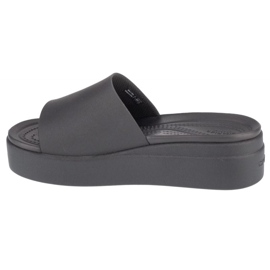 Chinelos Crocs Brooklyn Platform Slide 208728-001 preto 1 Chinelos Crocs Brooklyn Platform Slide 208728-001 preto 1