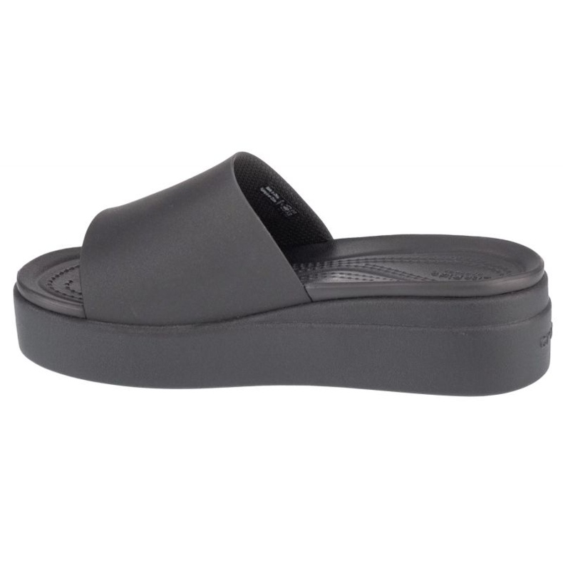 Chinelos Crocs Brooklyn Platform Slide 208728-001 preto 1 Chinelos Crocs Brooklyn Platform Slide 208728-001 preto 1