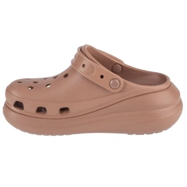 Chinelos Crocs Crush Clog W 207521-2Q9 bege 1 Chinelos Crocs Crush Clog W 207521-2Q9 bege 1