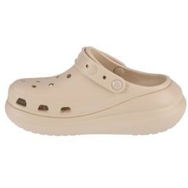 Chinelos Crocs Classic Crush Clog 207521-2Y2 bege 1