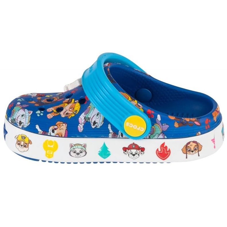 Chinelos Crocs Paw Patrol Crocband Iv Clog T 208853-425 azul 1
