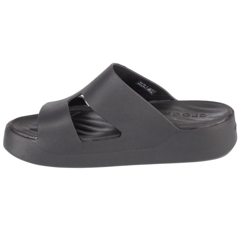 Chinelos Crocs Gataway Platform H-Strap 209409-001 preto 1