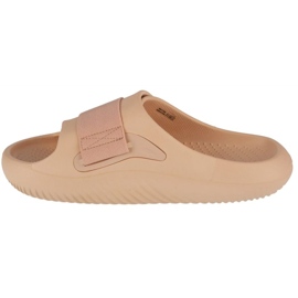 Chinelos Crocs Mellow Luxe Recovery Slide 209413-2DS bege 1 Chinelos Crocs Mellow Luxe Recovery Slide 209413-2DS bege 1