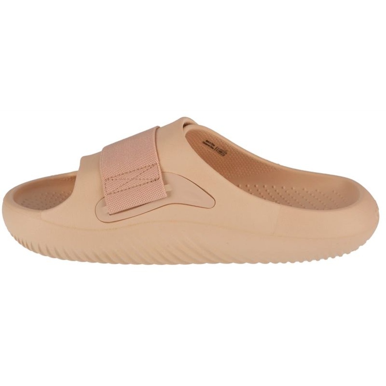 Chinelos Crocs Mellow Luxe Recovery Slide 209413-2DS bege 1 Chinelos Crocs Mellow Luxe Recovery Slide 209413-2DS bege 1
