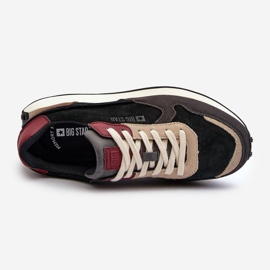 Tênis masculino Memory Foam System Big Star NN174357 preto 1