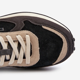 Tênis masculino Memory Foam System Big Star NN174357 preto 2