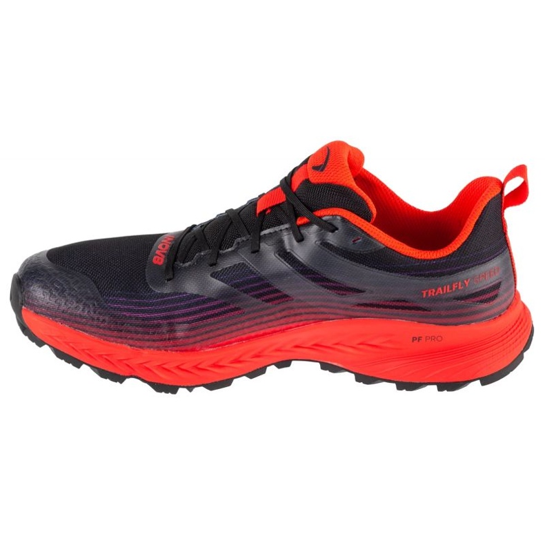 Tênis de corrida Inov-8 Trailfly Speed ​​​​M 001150-BKFR-W-01 vermelho 1