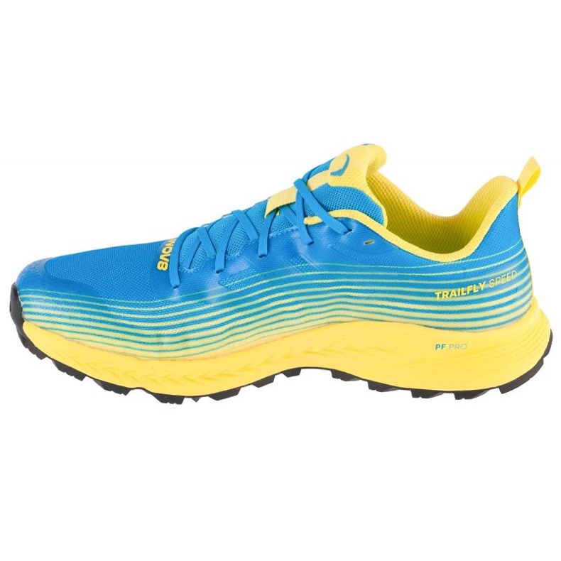 Tênis de corrida Inov-8 Trailfly Speed ​​​​M 001150-BLYW-W-01 azul 1