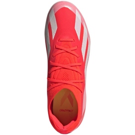 Chuteiras Adidas X Crazyfast Elite Fg Jr IF0670 vermelho 1