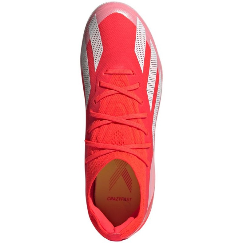 Chuteiras Adidas X Crazyfast Elite Fg Jr IF0670 vermelho 1