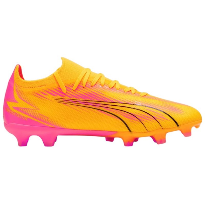 Chuteiras Puma Ultra Match FG/AG 107754 03 laranja 1
