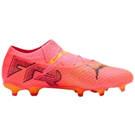 Puma Future 7 Pro+ FG/AG 107705 03 Sapatos de futebol laranja 1