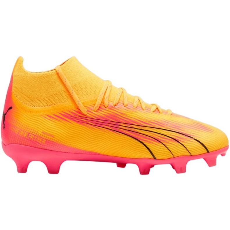 Chuteiras Puma Ultra Pro FG/AG 107769 03 laranja 1