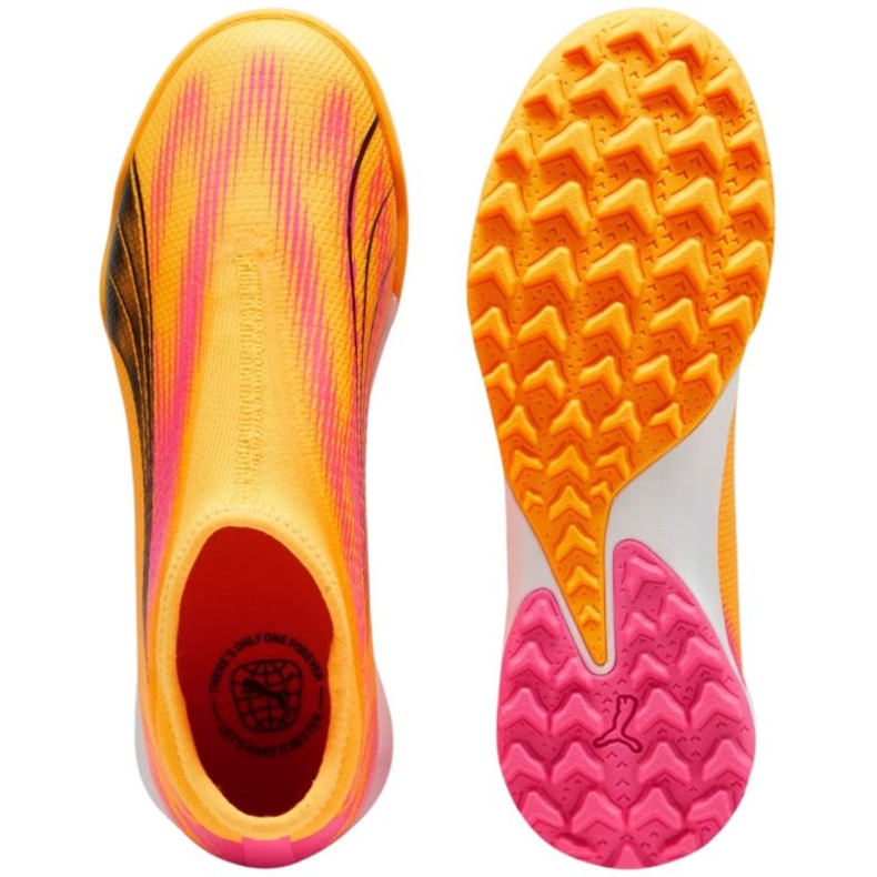 Chuteiras Puma Ultra Match Ll TT+Mid 107772 03 laranja 2