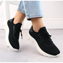 Calçados esportivos femininos pretos Potocki BK01303 1