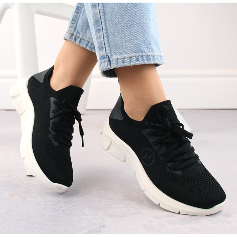 Calçados esportivos femininos pretos Potocki BK01303 1