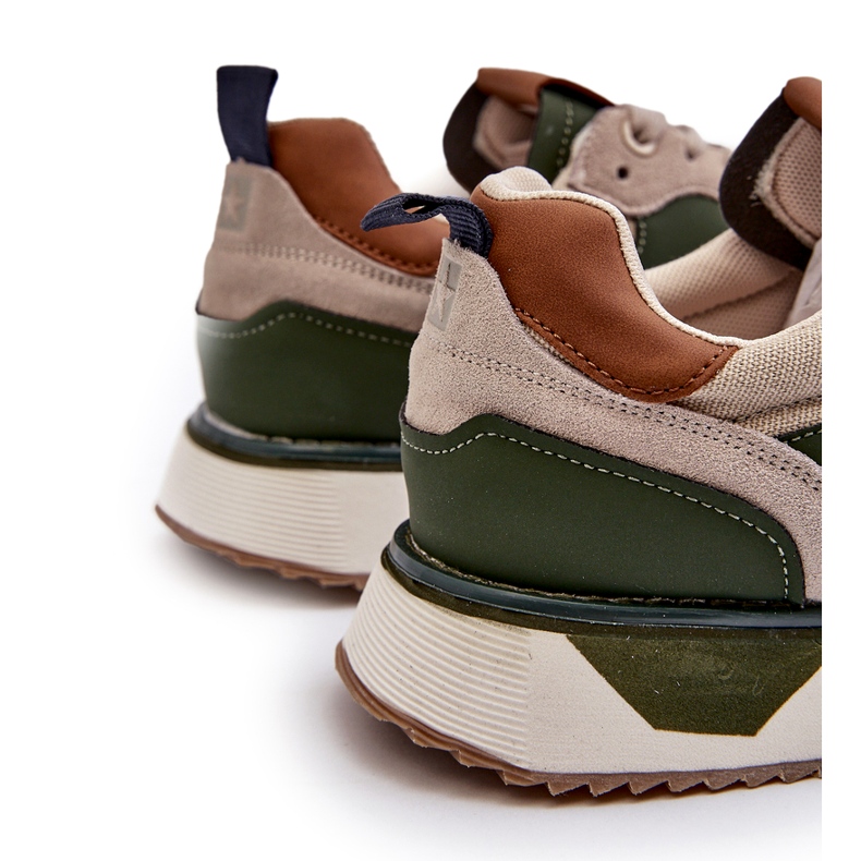 Tênis masculino Memory Foam System Big Star NN174349 Bege 3