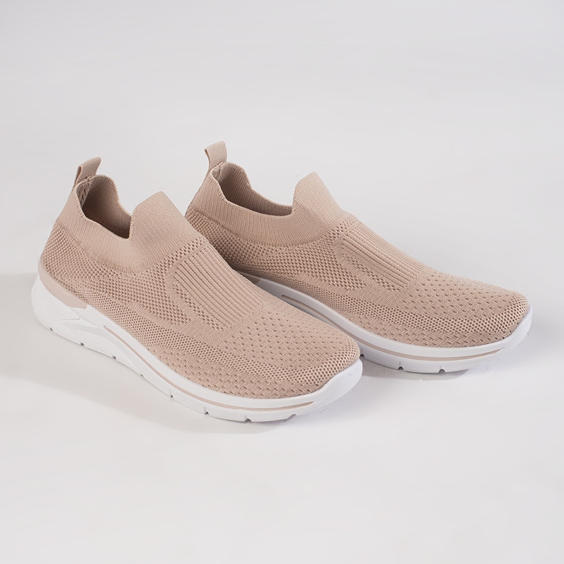 Sapatos de fitness femininos em pó rosa 1