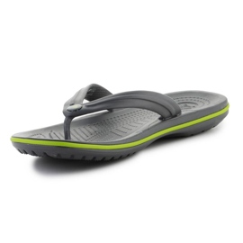 Flip-flops femininos Crocs Crocband Flip 11033-0A1 Gray cinza 3