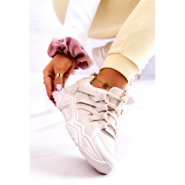 News Sapatos esportivos femininos tênis bege 3