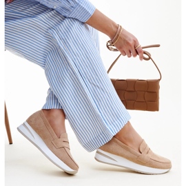 Sapatos Muna castanhos perfurados 1