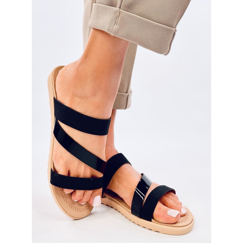 Chinelos de mulher Diarra Negro preto 2