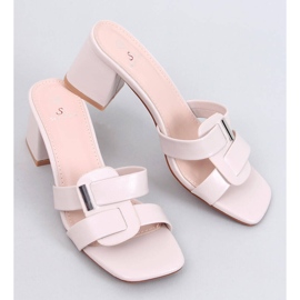 Chinelos elegantes de salto alto Lafar Beige bege 1 Chinelos elegantes de salto alto Lafar Beige bege 1