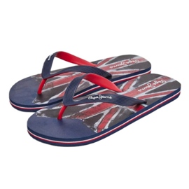 Pepe Jeans Chinelos Hawi Life Union Jack M PMS70148 azul 1