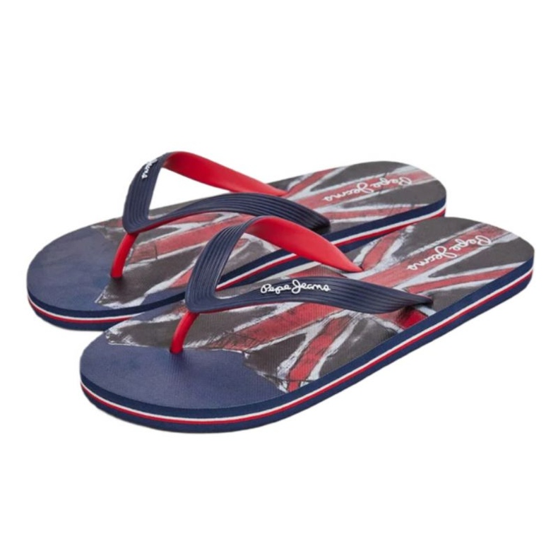 Pepe Jeans Chinelos Hawi Life Union Jack M PMS70148 azul 1