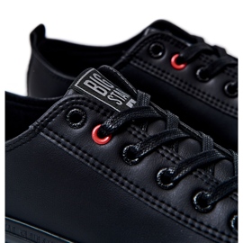 Tênis masculino de couro Big Star JJ174005 preto 4