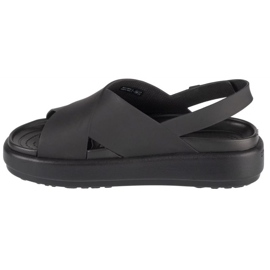 Sandálias Crocs Brooklyn Luxe Strap W 209407-060 preto 1