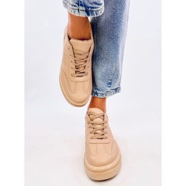 Treinadores Cassuais de Runa Caqui bege 1