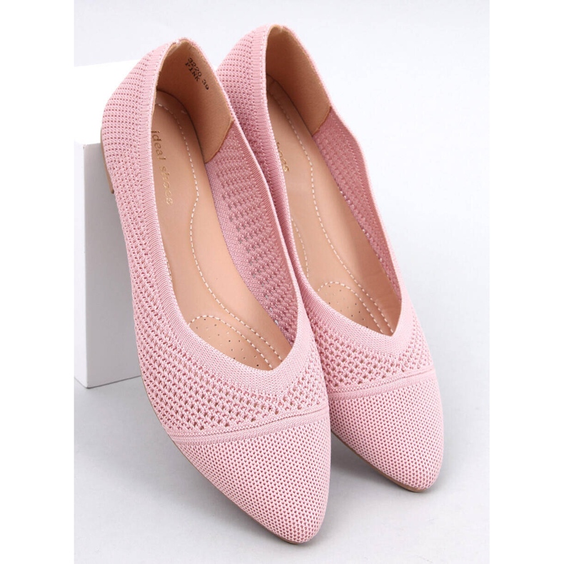 Bailarinas de amêndoa perfuradas Sotty Pink rosa 1